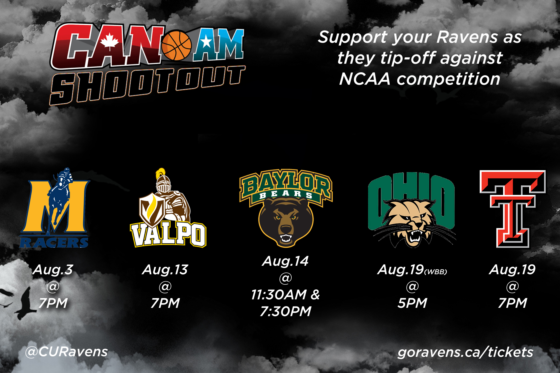 Events Calendar Can-Am Shootout- Ohio Bobcats - Events Calendar